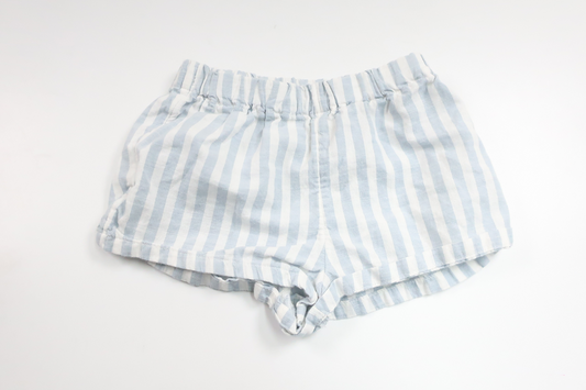 Striped shorts from H&amp;M - Size 74 - Blue