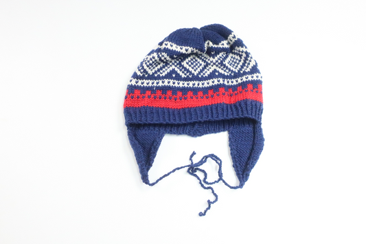 Knitted hat from Hemstickat - Size 56/62 - Navy blue