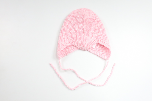 Knitted hat from Hemstickat - Size 56/62 - Pink