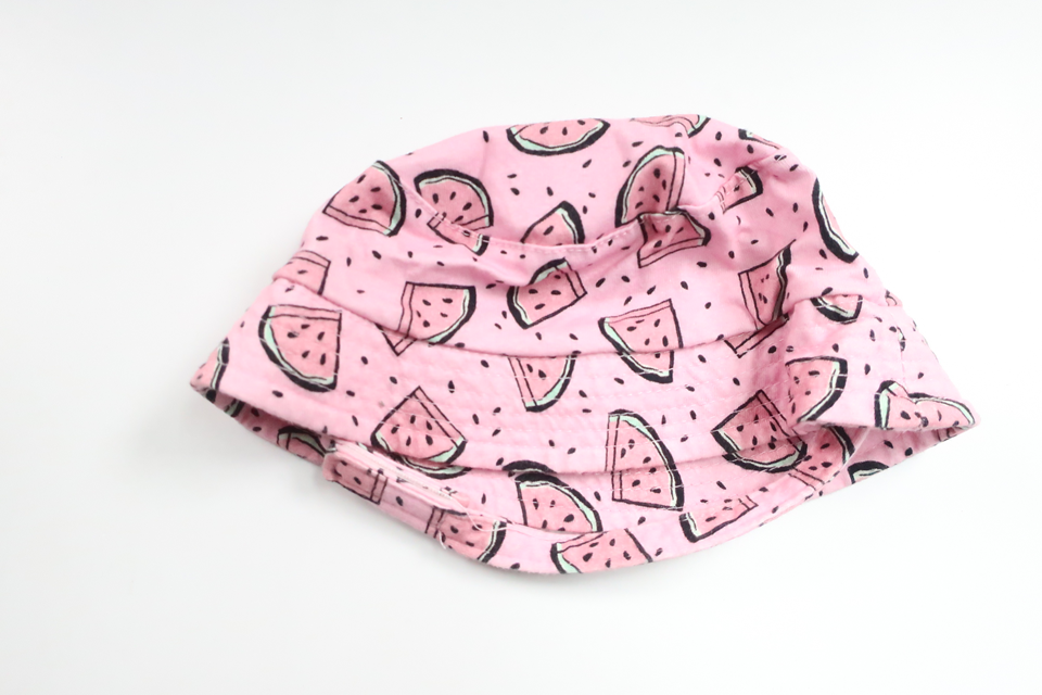 Sun hat with watermelons from ICA I Love Eco - Size 74/80 - Pink