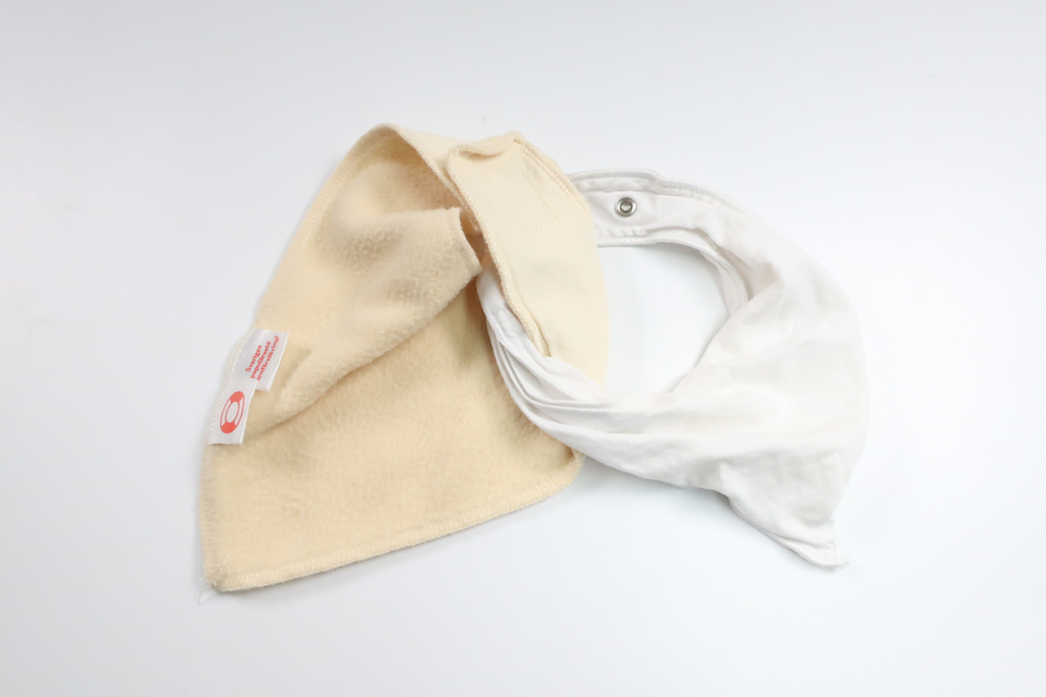 Two-pack of bibs from Unknown - Size One size - Off-white