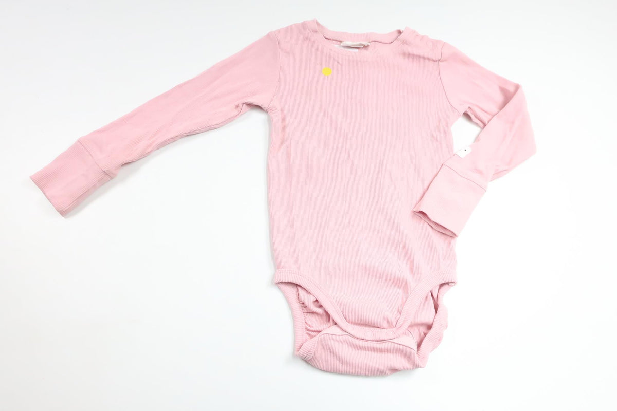 Ribbed bodysuit from Kappahl - Size 86 - Pink
