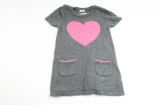 Knitted dress from H&M - Size 74 - Grey