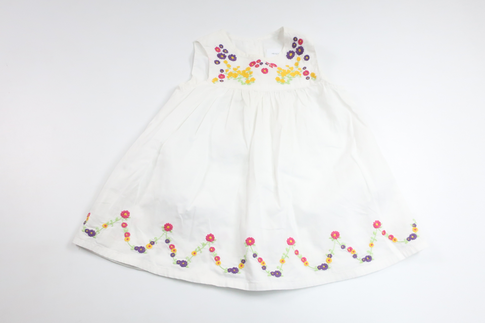 Floral dress from H&M - Size 74 - White