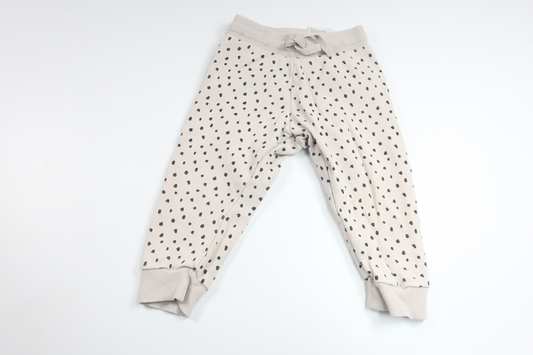 Polka dot pants from H&amp;M - Size 74/80 - Beige