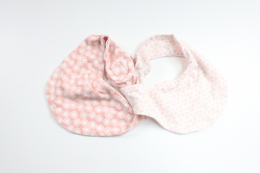 Two-pack of bibs from Unknown - Size One size - Pink