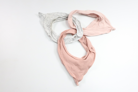 Three pack bibs from Unknown - Size One size - Pink