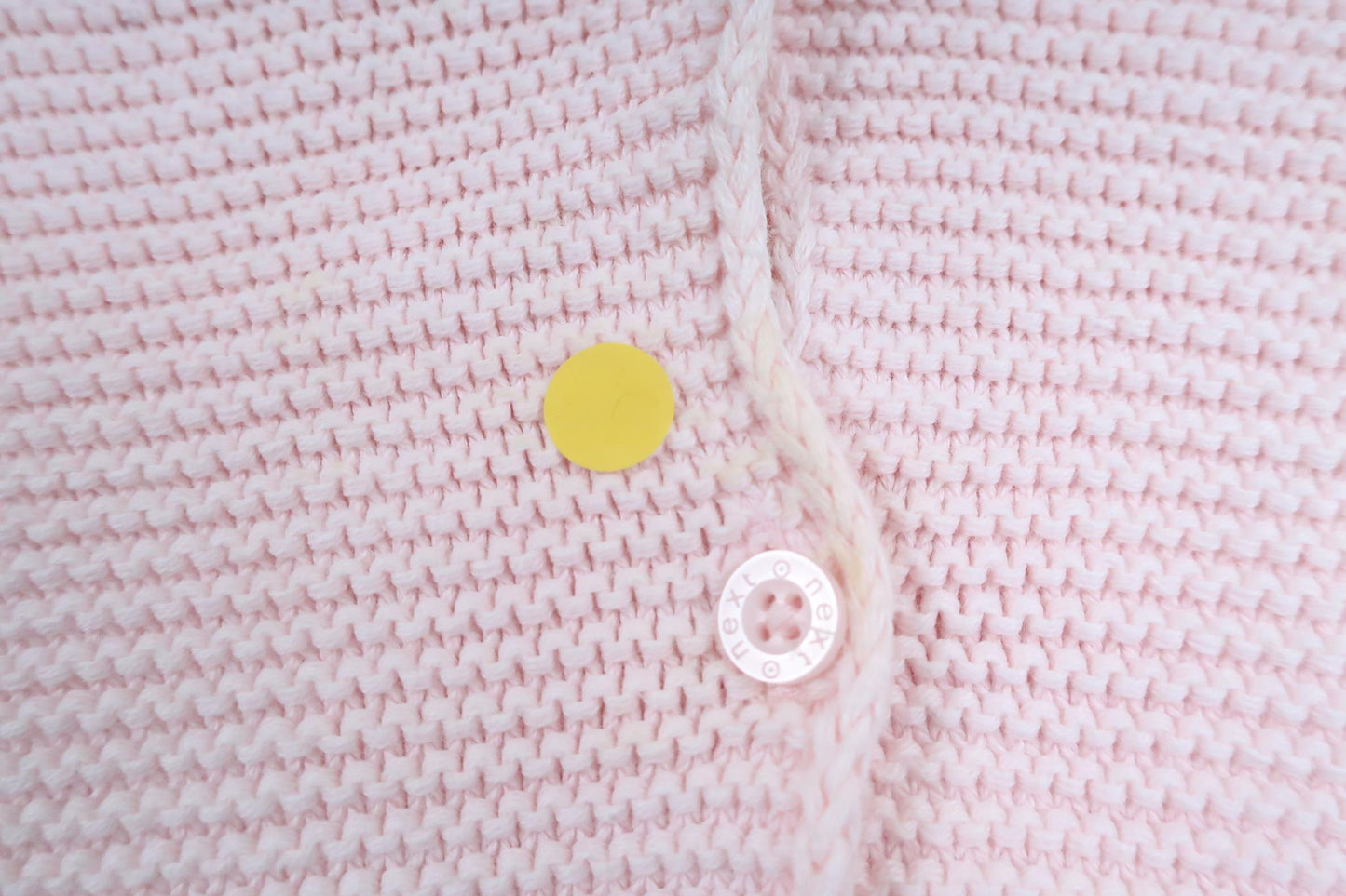 Knitted hoodie from Next - Size 86 - Pink