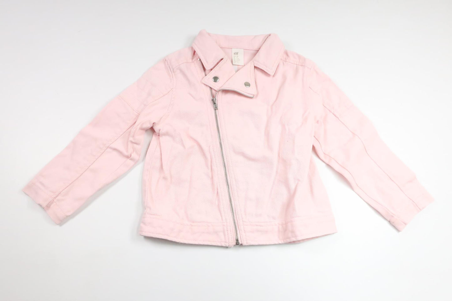 Denim jacket from H&amp;M - Size 104 - Pink