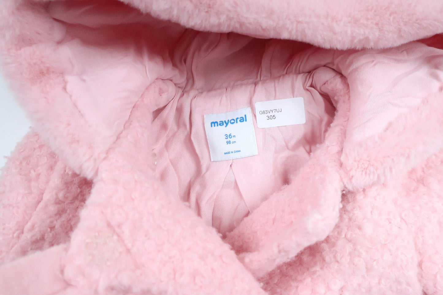 Jacket/Coat from Mayoral - Size 98 - Pink