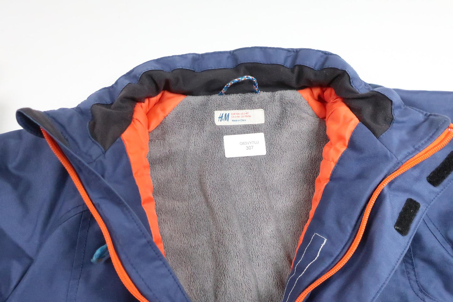 Winter jacket from H&amp;M - Size 104 - Navy blue