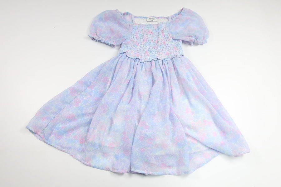 Floral dress from Kappahl - Size 104 - Blue