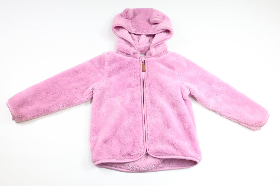 Fleece hoodie from H&M - Size 104 - Purple