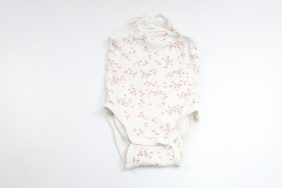 Linen bodysuit from Lindex - Size 62/68 - White