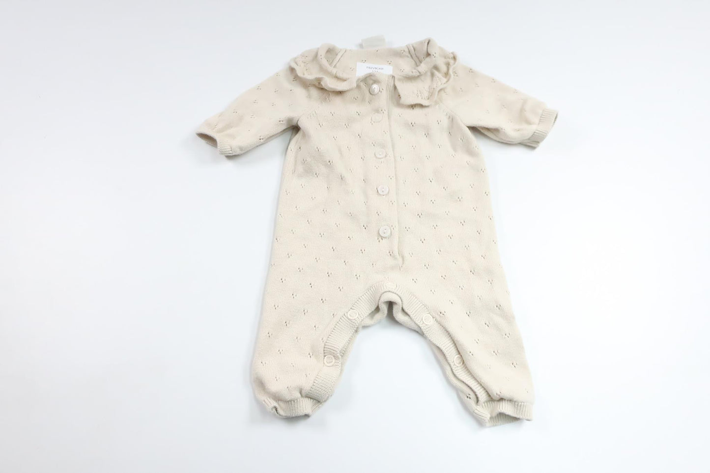 Knitted jumpsuit from Lindex - Size 50 - Beige