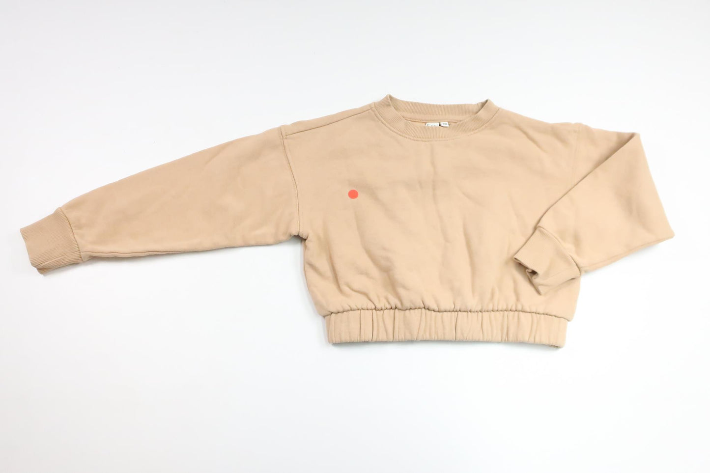 Cropped Sweatshirt from Lager 157 - Size 110 - Beige