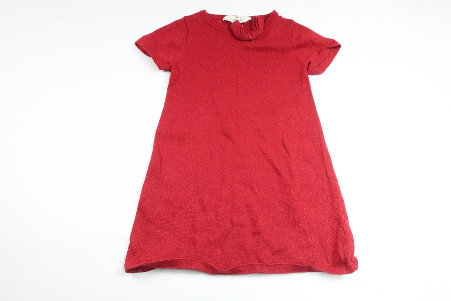 Glittery dress from H&M - Size 110/116 - Red