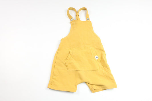 Suspender shorts from Lindex - Size 74 - Yellow