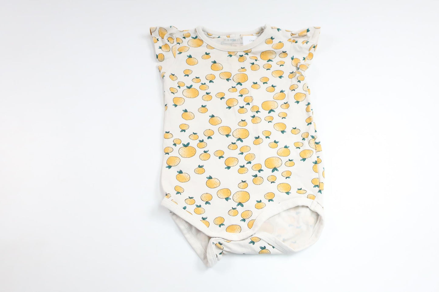Bodysuit with oranges from Name It - Size 68 - White
