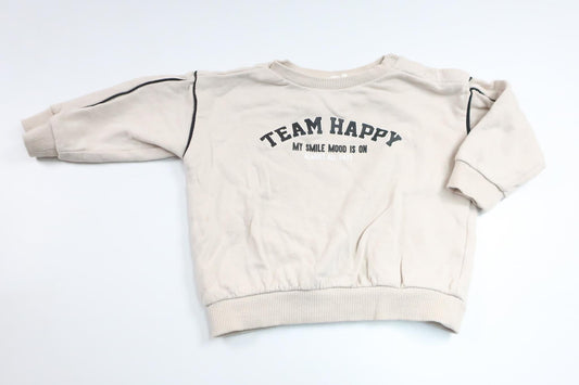 Sweatshirt from Little Me - Size 68 - Beige