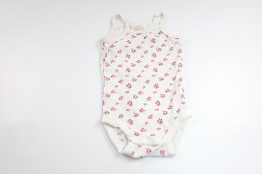 Linen bodysuit from Lindex - Size 68 - White