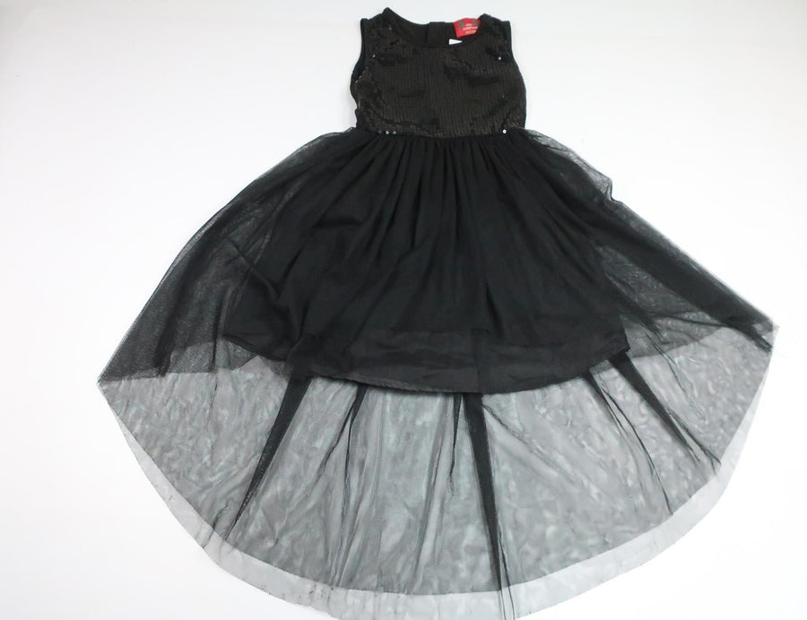 Party dress with sequins from Ugly Christmas - Size 122/128 - Black