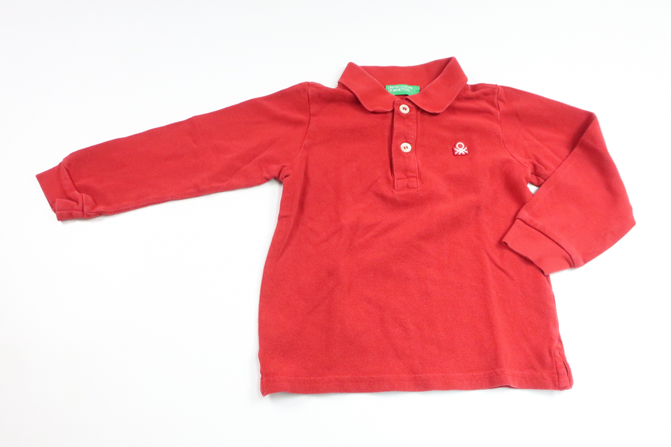 Polo shirt from United Colors of Benetton - Size 90 - Red
