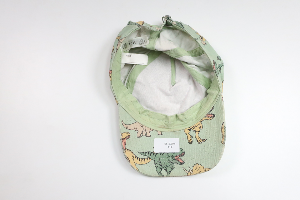 Cap with dinosaurs from Lindex - Size 116/122 - Green