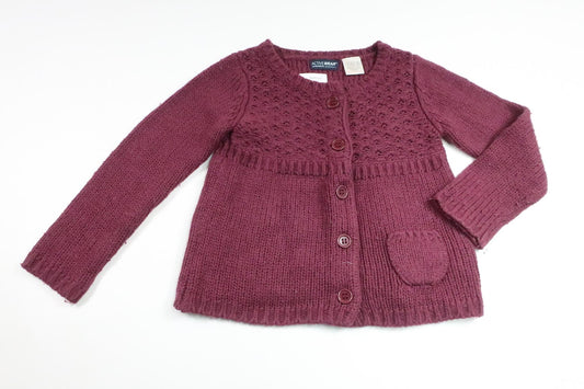 Knitted cardigan from La Redoute - Size 104 - Purple