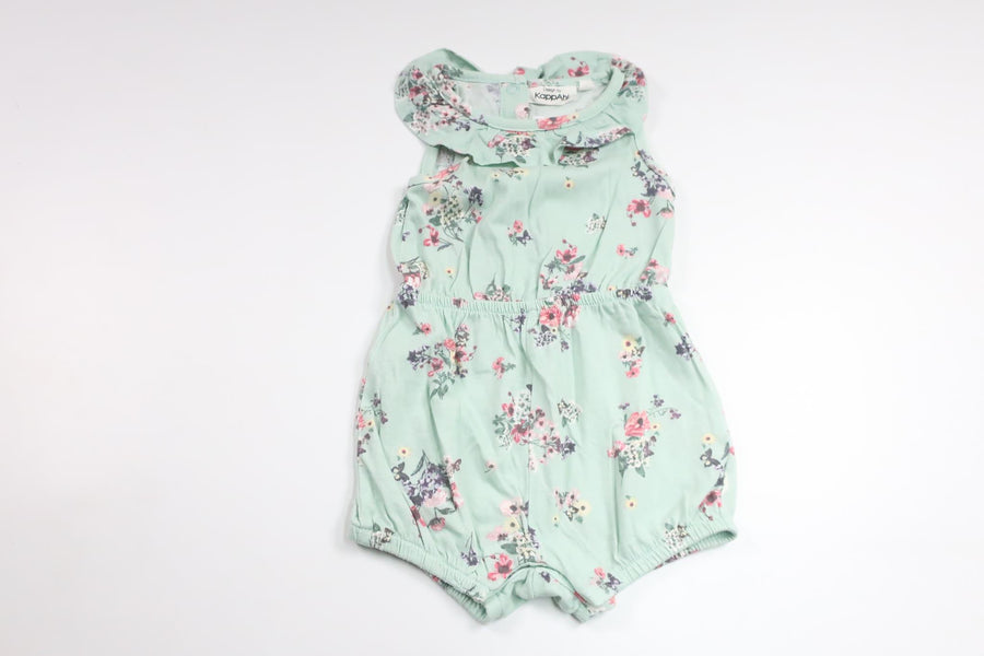 Floral jumpsuit from Kappahl - Size 68 - Blue