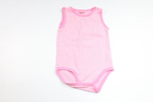 Striped bodysuit from Fixoni - Size 86 - Pink