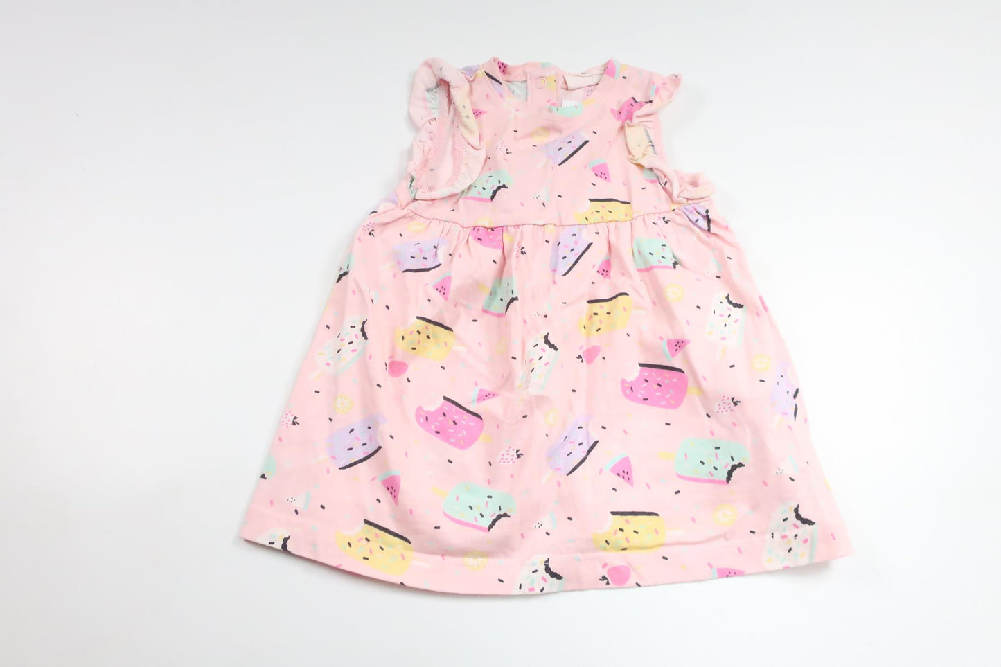Dress with ice creams from Kappahl - Size 68 - Pink