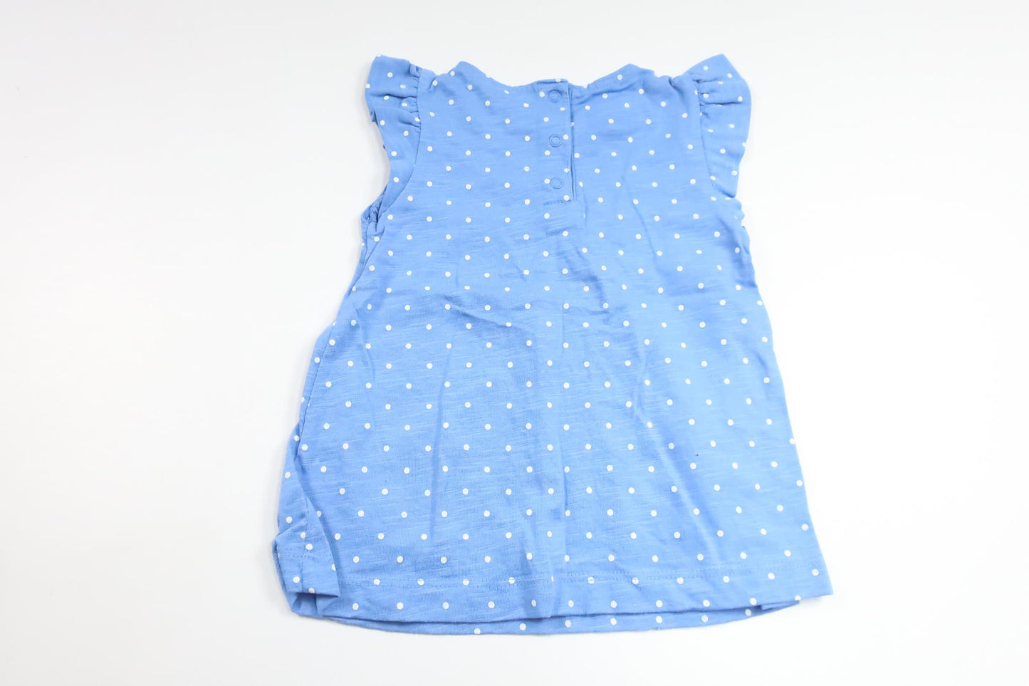Polka dot tunic from Åhléns - Size 74/80 - Blue