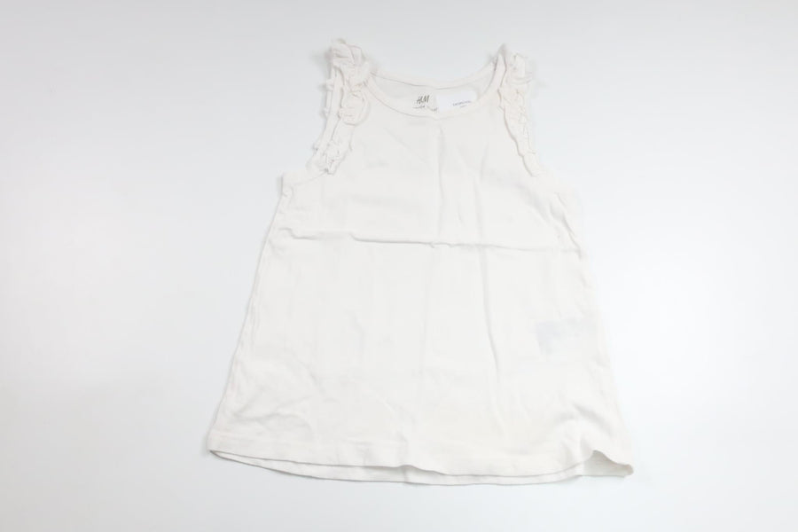 Tank top from H&M - Size 98/104 - White
