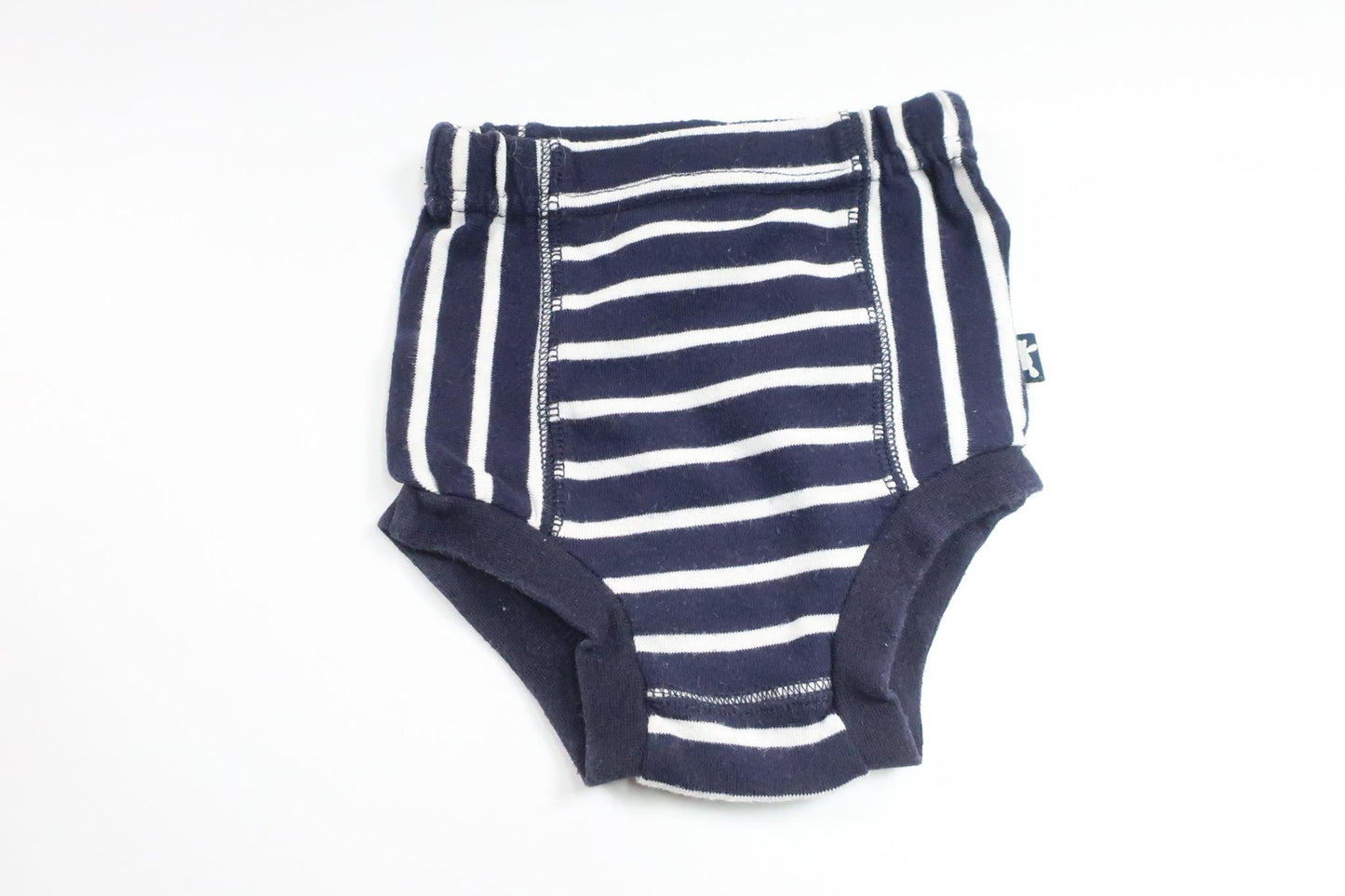 Striped diaper pants from Åhléns - Size 74 - Navy blue