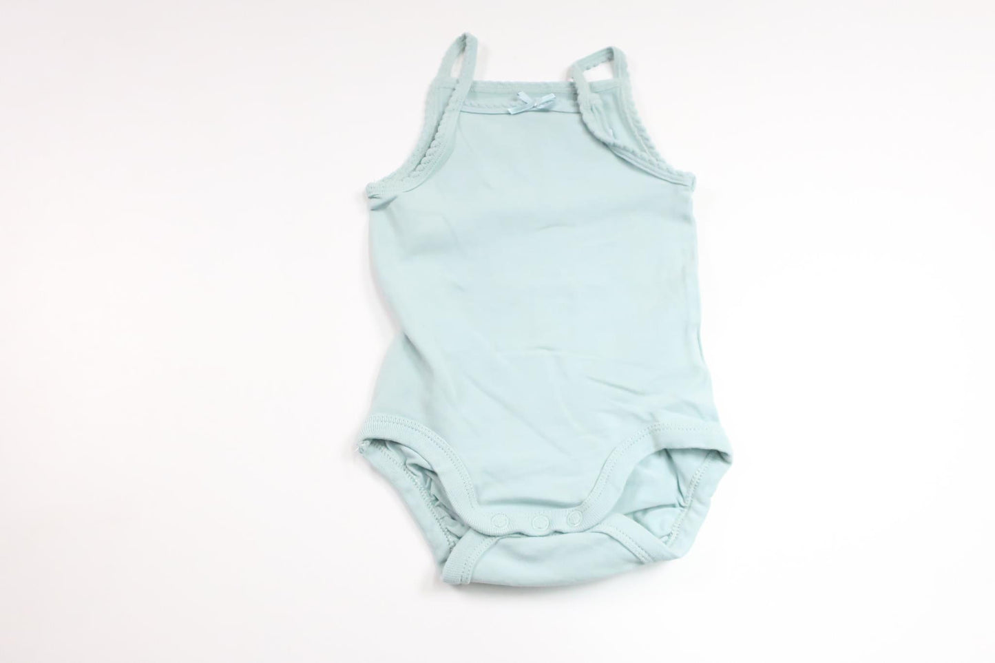 Linen bodysuit from H&M - Size 68 - Blue
