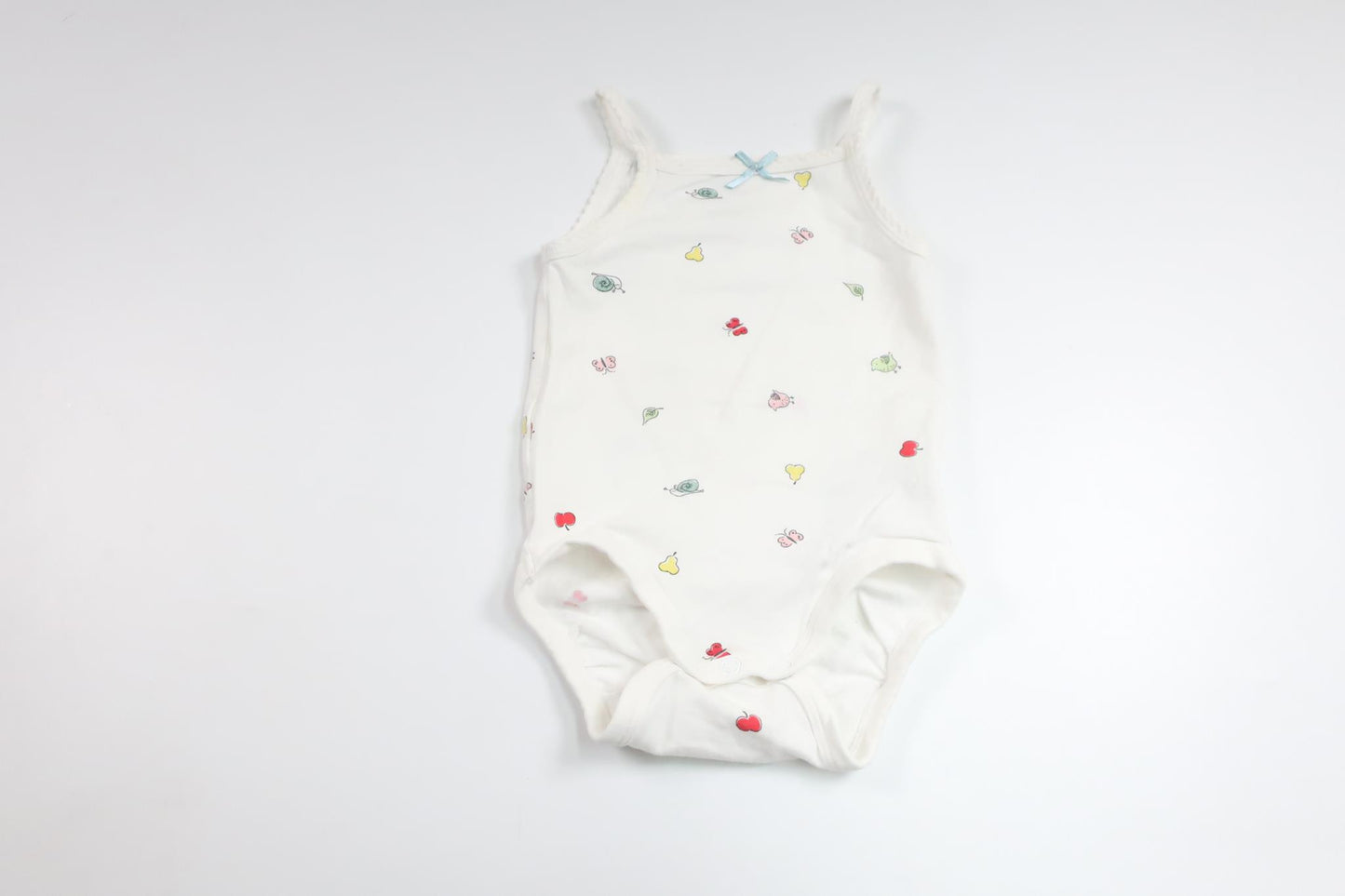Linen bodysuit from H&amp;M - Size 62/68 - White