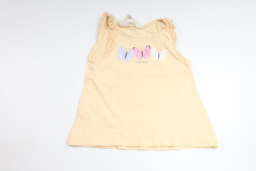 Tank top from H&amp;M - Size 98 - Yellow
