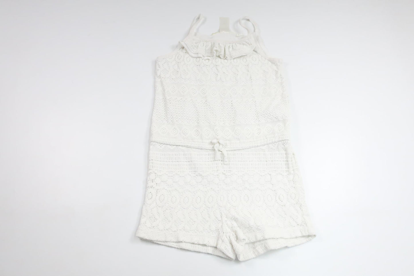 Jumpsuit with lace from H&amp;M - Size 122 - White