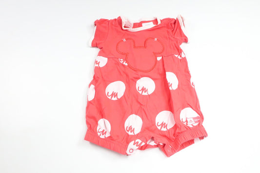 Jumpsuit with Mickey Mouse from Adidas - Size 68 - Red