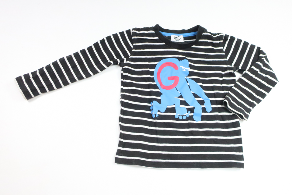 Striped sweater from Walking - Size 86/92 - Black