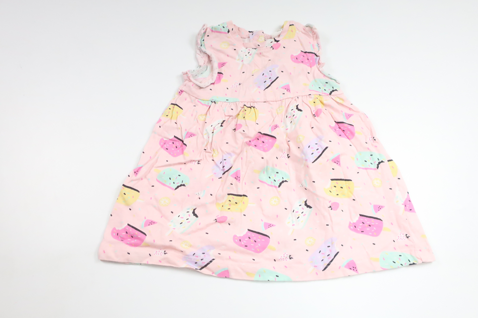 Dress with ice creams from Kappahl - Size 74 - Pink