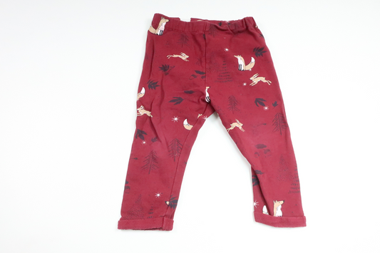 Pants from Baby Skill - Size 86 - Burgundy