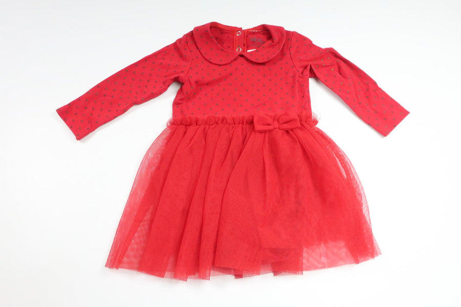 Dress from Ellos - Size 74/80 - Red