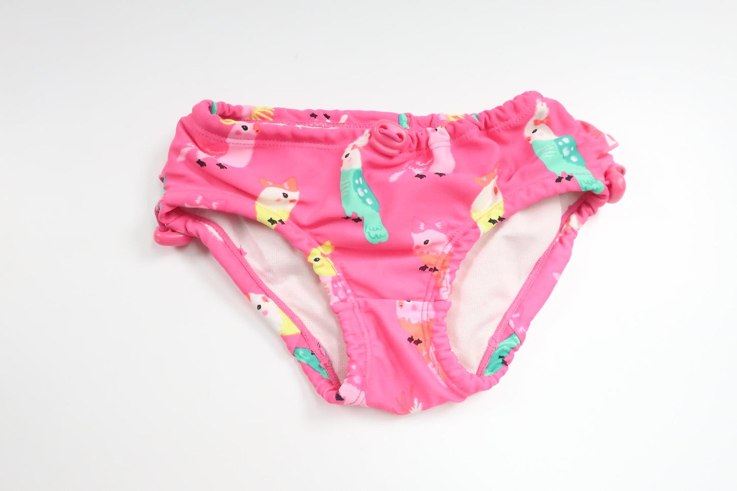 Swim diaper with birds from Kappahl - Size 62/68 - Pink