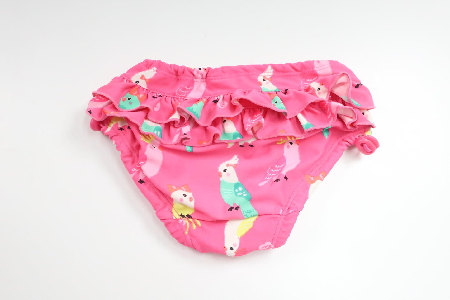 Swim diaper with birds from Kappahl - Size 62/68 - Pink