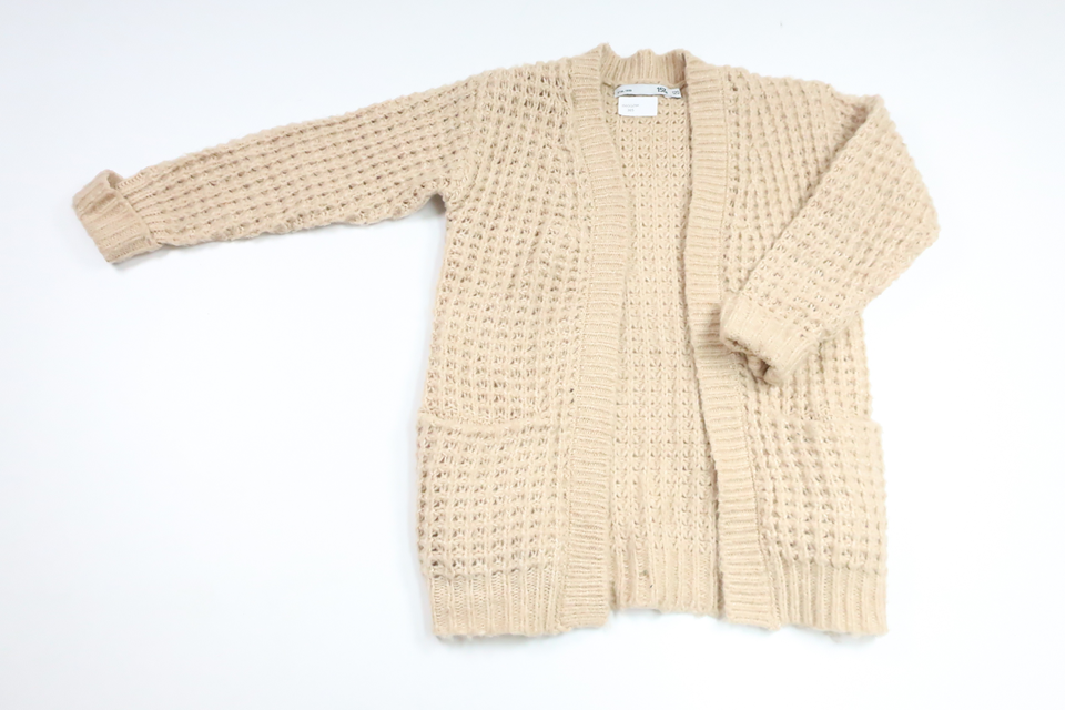 Knitted cardigan from Lager 157 - Size 120 - Beige