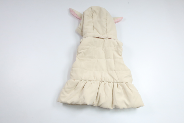 Vest with rabbit hood from H&amp;M - Size 74 - Off-white