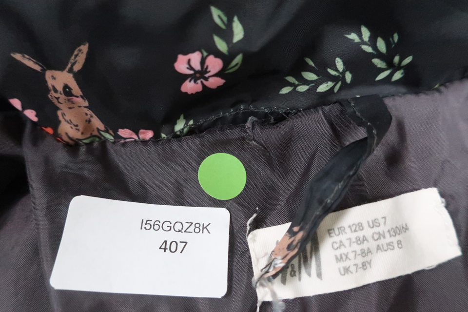 Winter jacket from H&M - Size 128 - Black