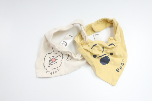 Two-pack of bibs from Cubus - Size One size - Grey